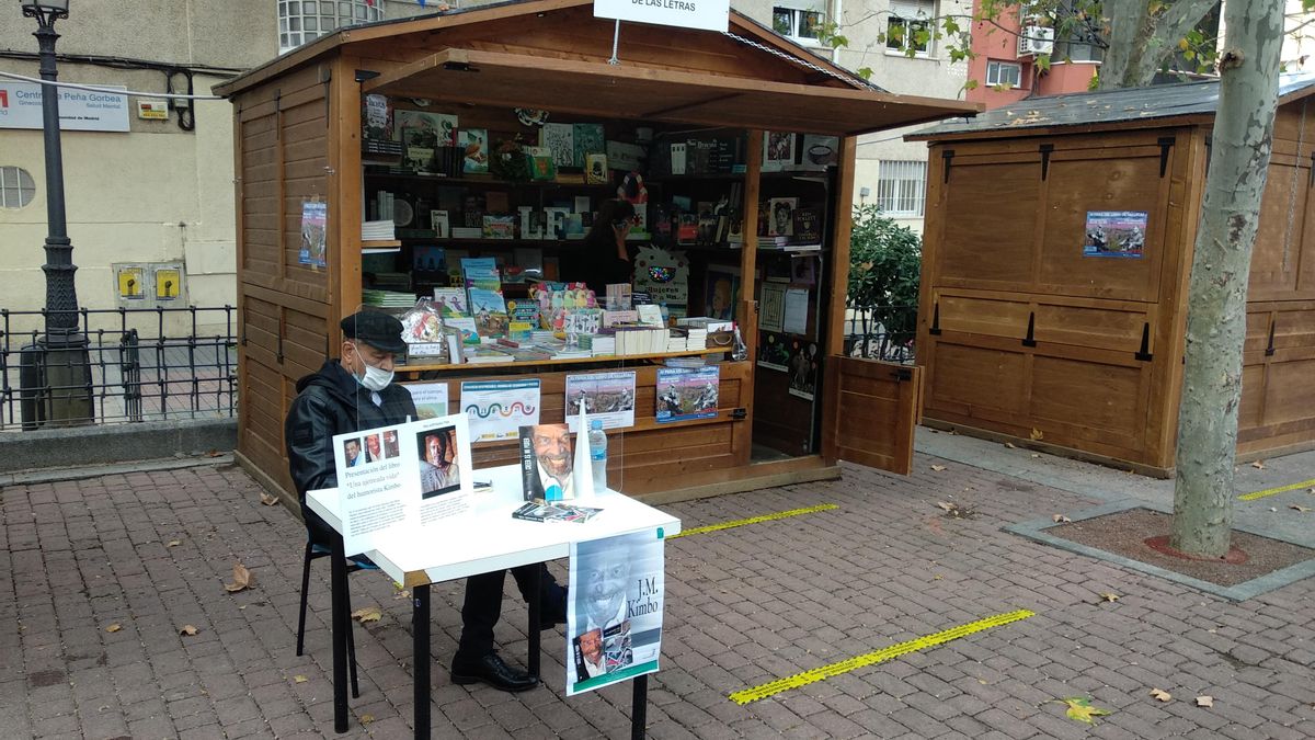 La feria del libro de Vallecas.