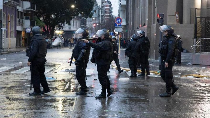 Identifican que policías de la represión por la ley de Propiedad Privada ya habían dejado un herido grave en otro operativo