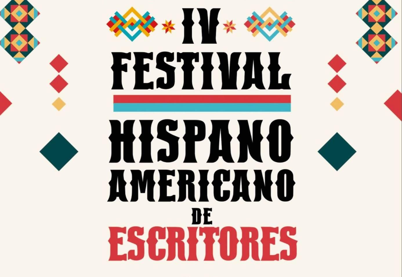 Cartel del Festival Hispanoamericano de Escritores.