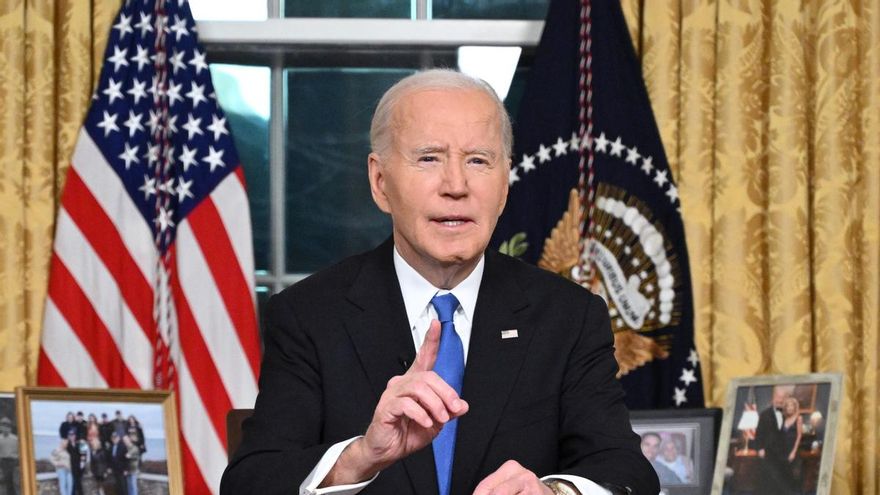 Biden se despide de la nación y avisa: “En Estados Unidos se está creando una oligarquía de extrema riqueza”