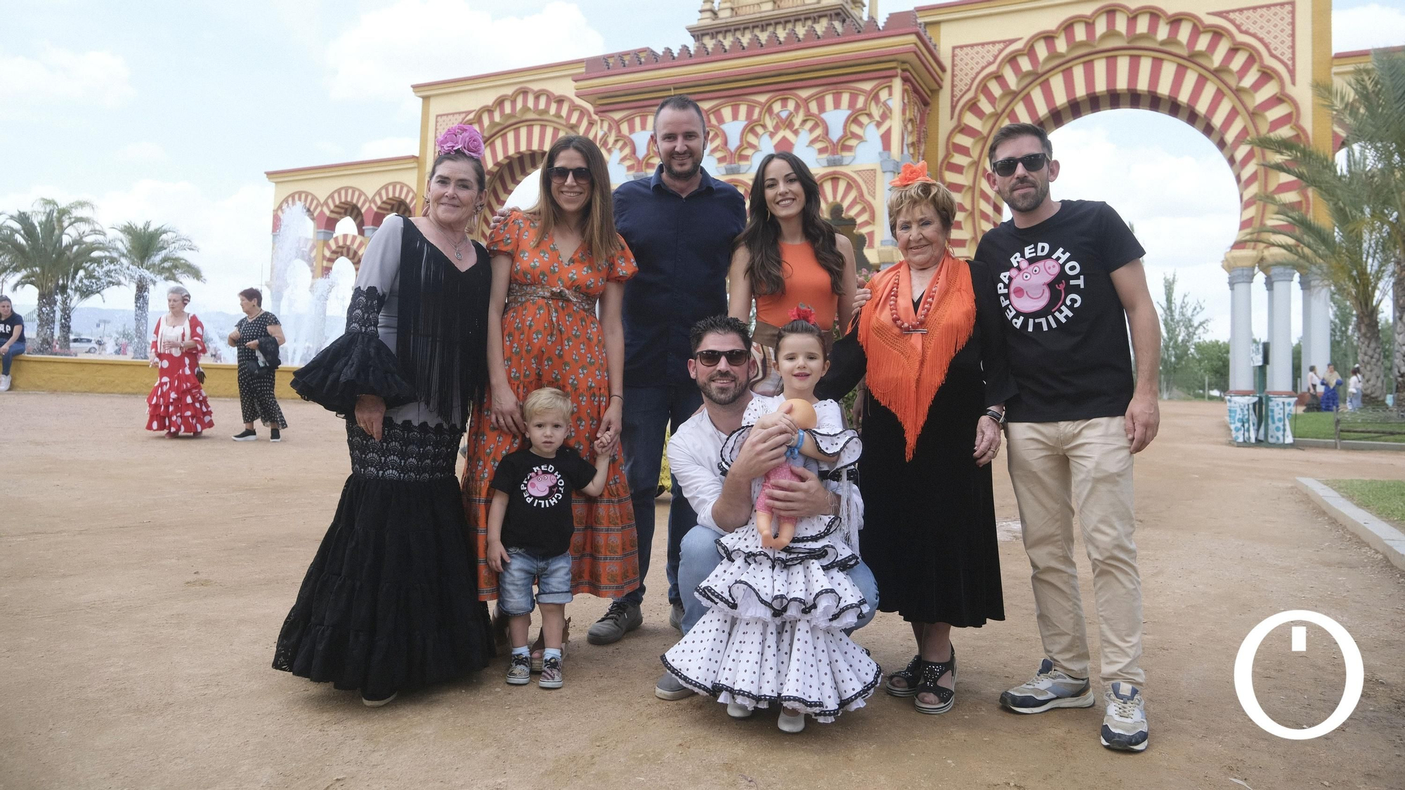 Ambiente de viernes en la Feria de Córdoba.