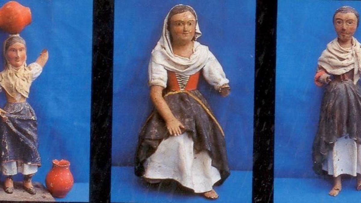 El nacimiento costumbrista de la parroquia de San Andrés: aportaciones a la vestimenta tradicional palmera