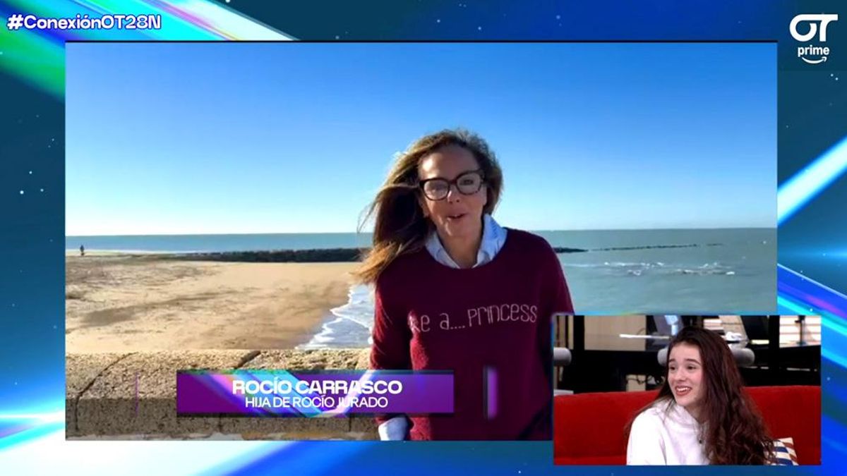 Rocío Carrasco se coló en 'OT 2025' con mensaje a Cristina, que elogió a Rocío Jurado: "Hacía cosas revolucionarias"