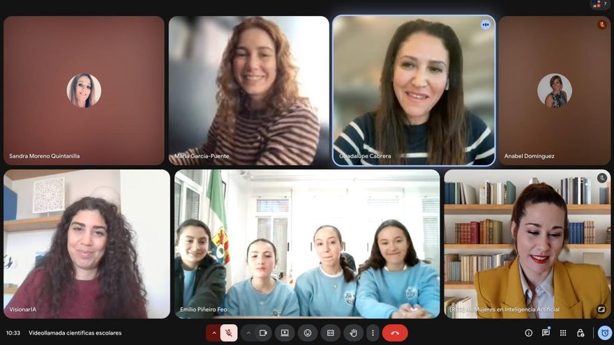 De un aula de instituto a una red internacional de expertas en IA: el encuentro con las estudiantes que idearon un detector de riadas