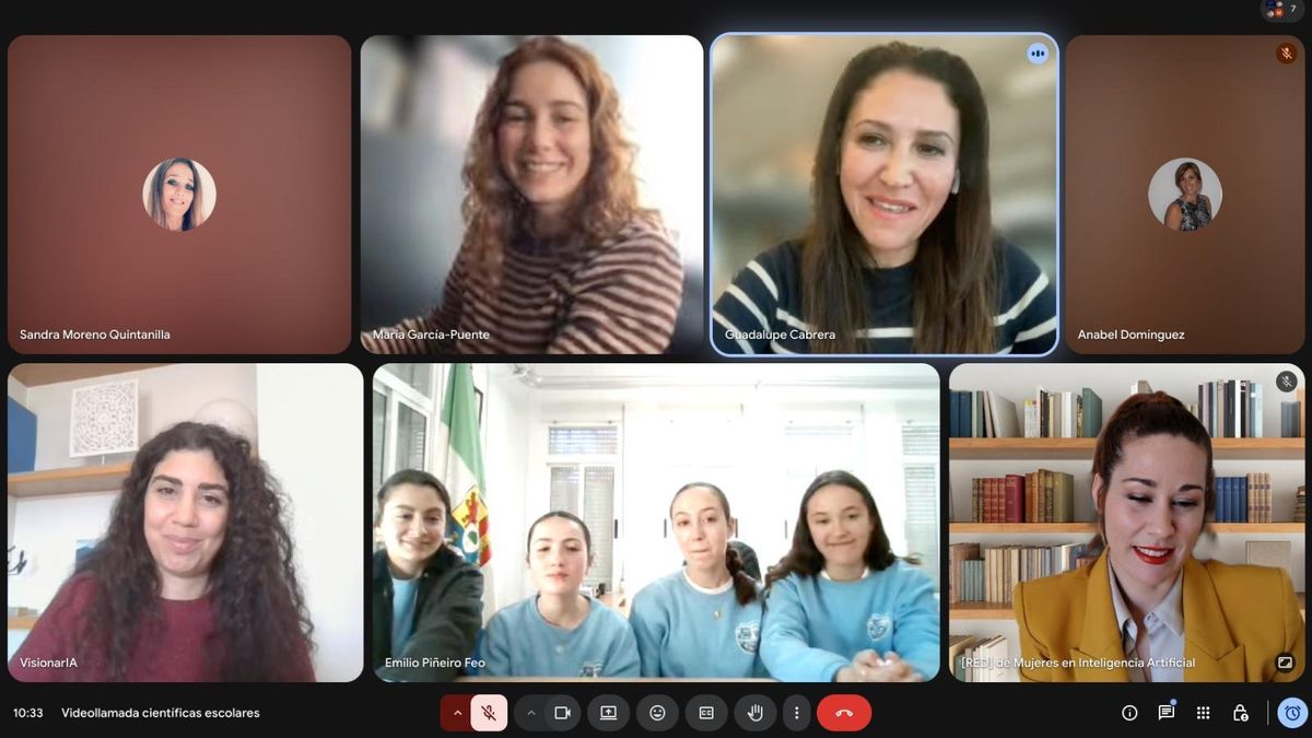 De un aula de instituto a una red internacional de expertas en IA: el encuentro con las estudiantes que idearon un detector de riadas