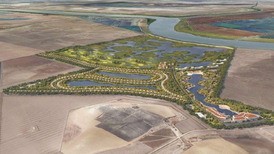 La Junta de Andalucía da el visto bueno a una macrourbanización con hotel, 300 villas y campo de golf junto a Doñana