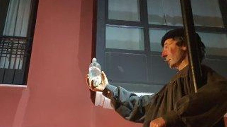 Imagen de Genarín en la procesión