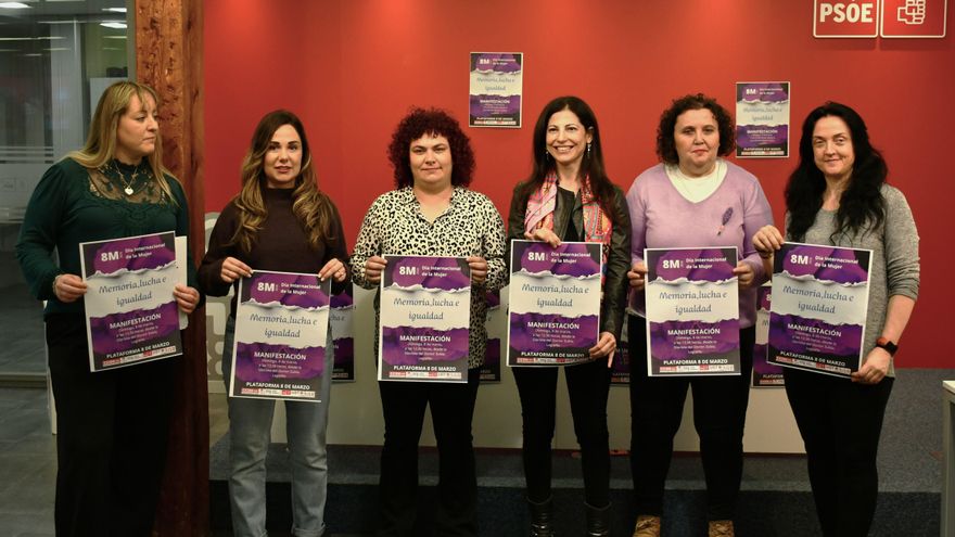 La manifestación del 8M en Logroño será por la mañana con el lema 'Memoria, lucha e igualdad'
