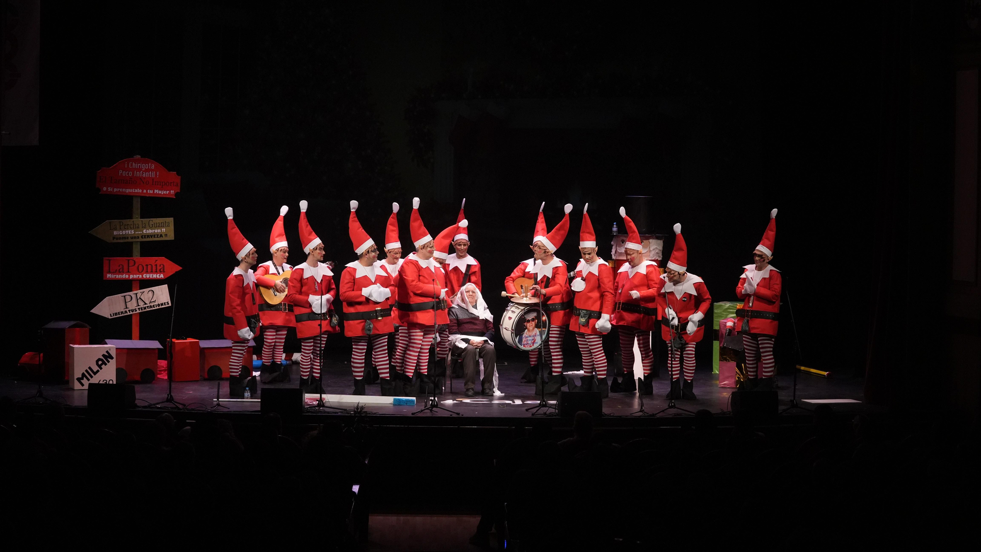 Chirigota 'El tamaño no importa, una chirigota poco infantil'