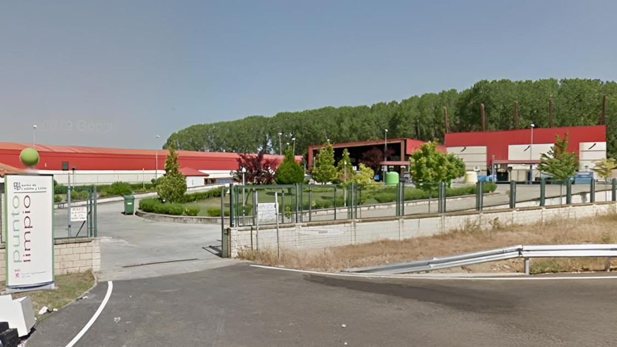 Instalaciones del servicio de limpieza del Ayuntamiento junto al Mercado de Ganados.