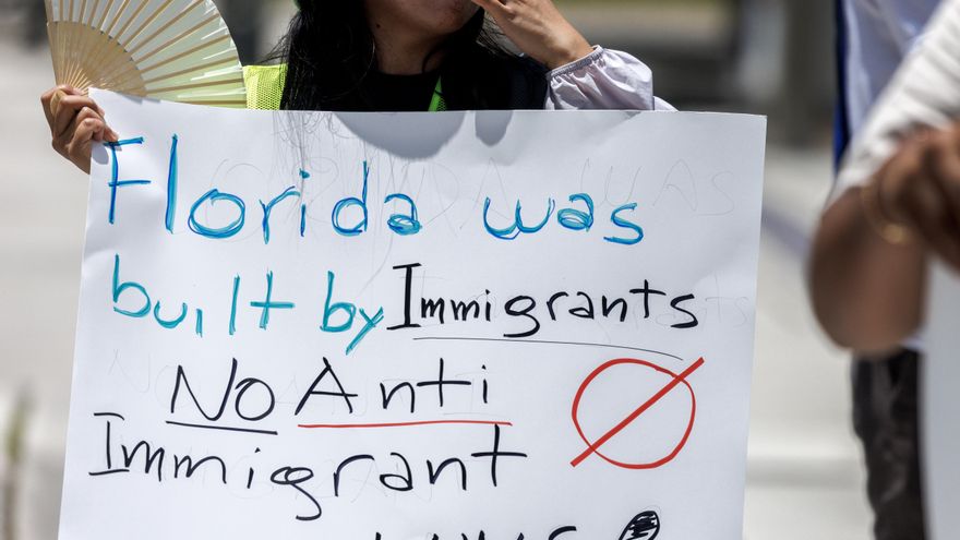 Grupos se movilizan en Florida contra una de las mayores leyes antiinmigrantes de EE.UU.
