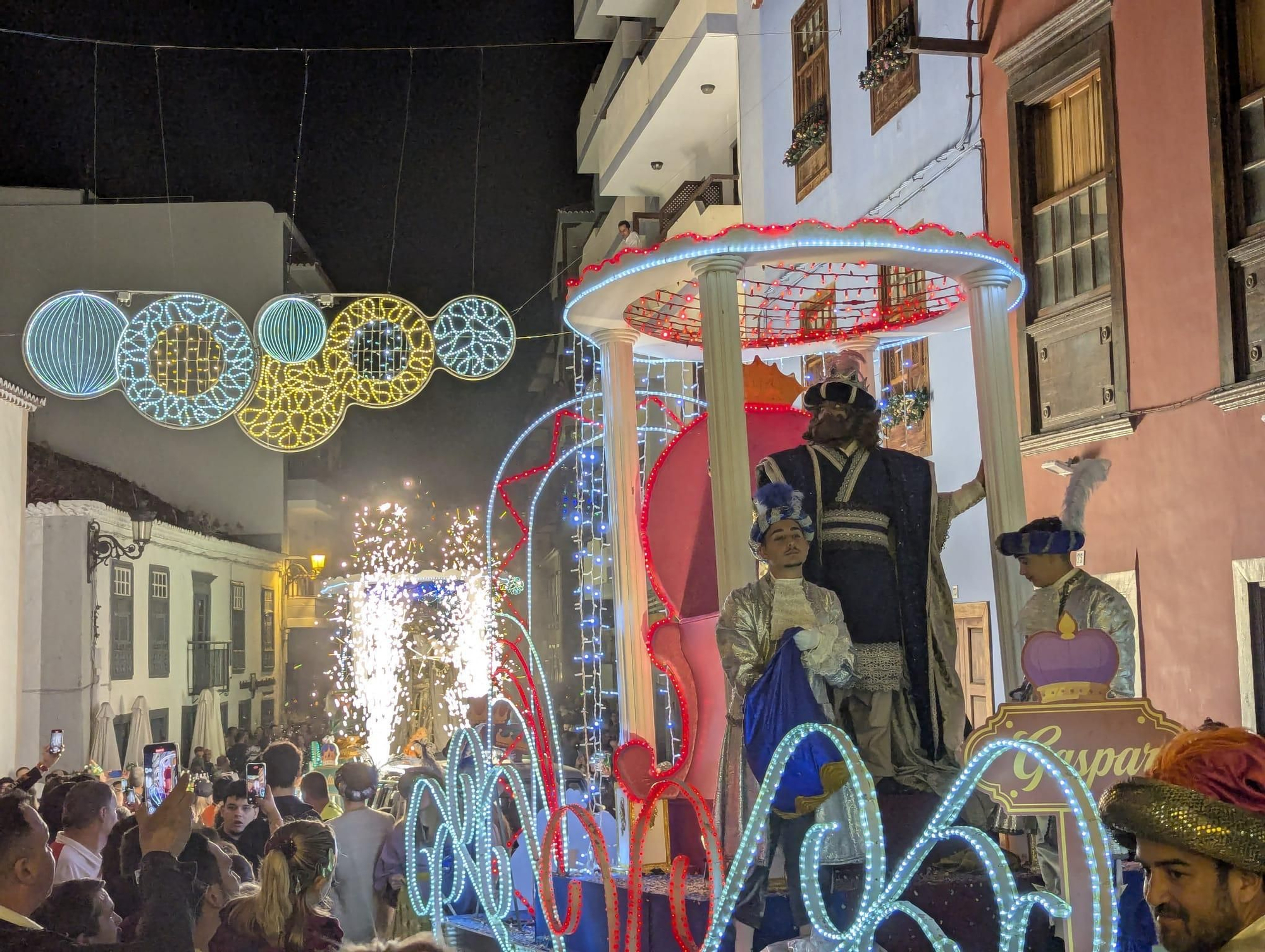 Cabalgata de Reyes de Santa Cruz de La Palma. JOSÉ F. AROZENA