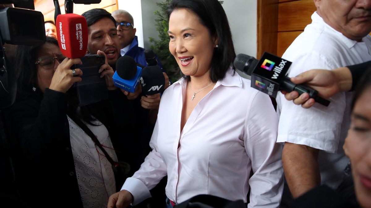 Keiko Fujimori.