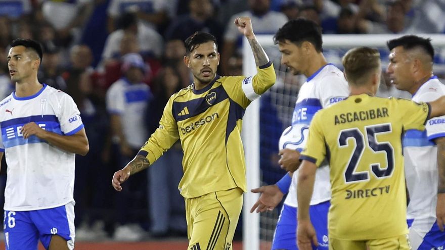 Boca le ganó a la Universidad Católica en Chile en su debut en la Copa Libertadores 2026