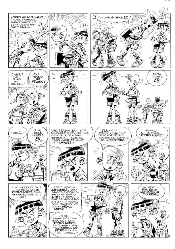 Una página de 'Paracuellos'