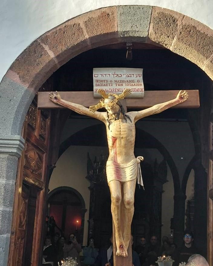 Cristo de la Salud o de las Kábanas. Parroquia de Nuestra Señora de Los Remedios, Los Llanos de Aridane. MVH