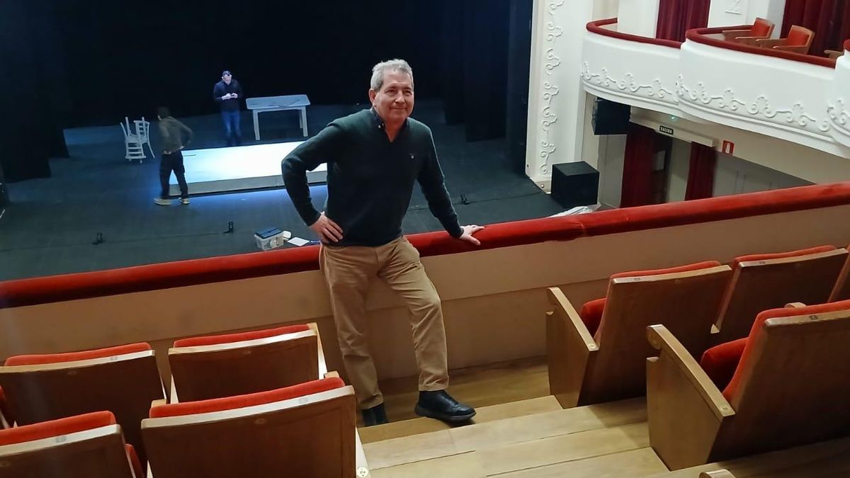 Miguel Ángel Varela, director del Teatro Bergidum desde hace tres décadas.