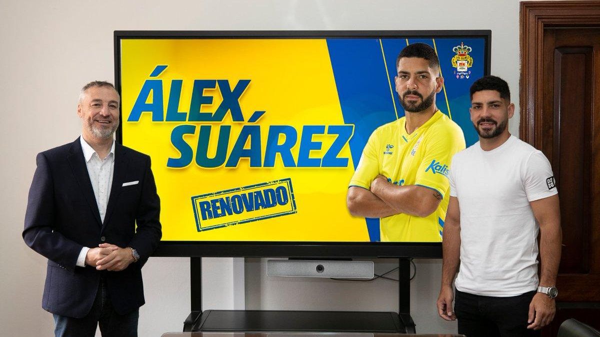 Álex Suárez, junto a Ramírez