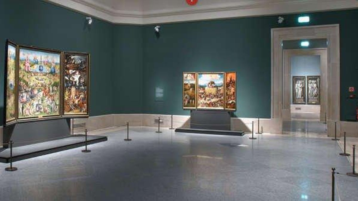 Una de las múltiples salas del Museo del Prado.