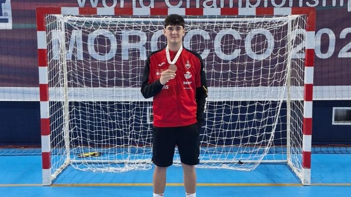 Pablo Sánchez cierra un 2025 de ensueño con un bronce en el Mundial juvenil de balonmano