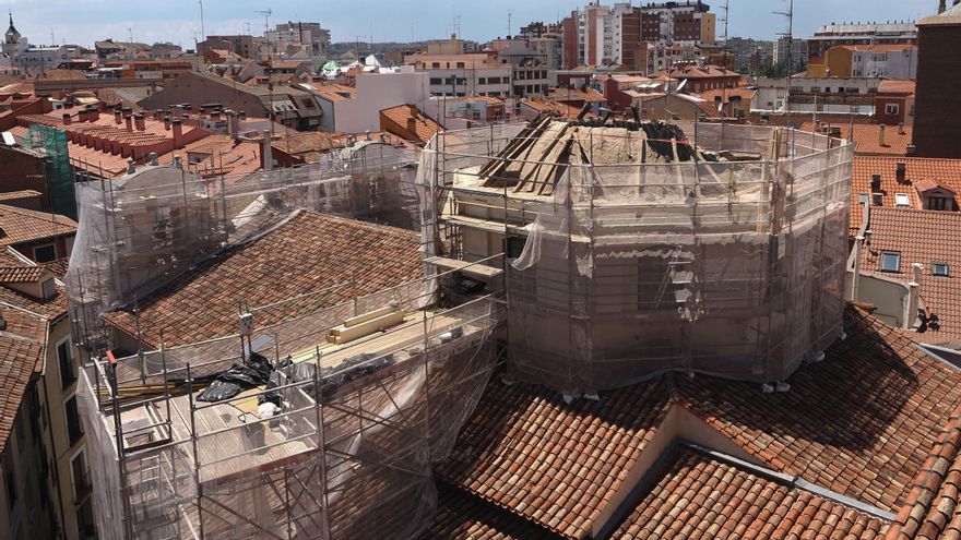 El Ayuntamiento de Valladolid concede la licencia para reconstruir la Vera Cruz y espera que esté lista en Semana Santa