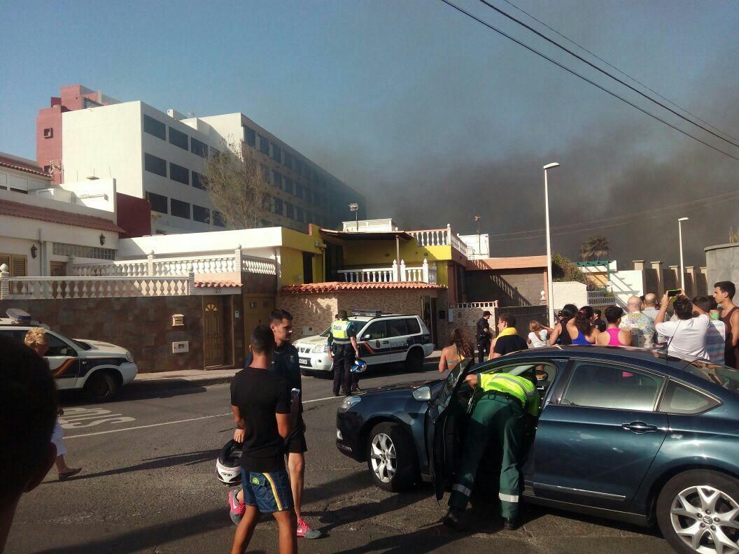 Incendio en La Garita