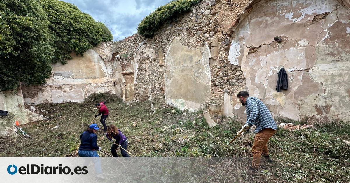 Las veredas vecinales vuelven al deshabitado pueblo de Oteruelo para  que no se pierda la memoria 