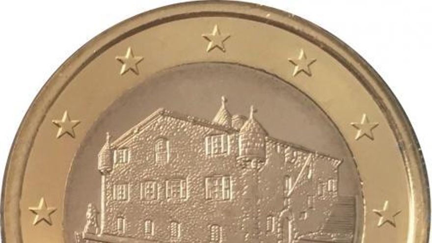 Este es el único euro que tiene serigrafiado un edificio que todavía se puede visitar