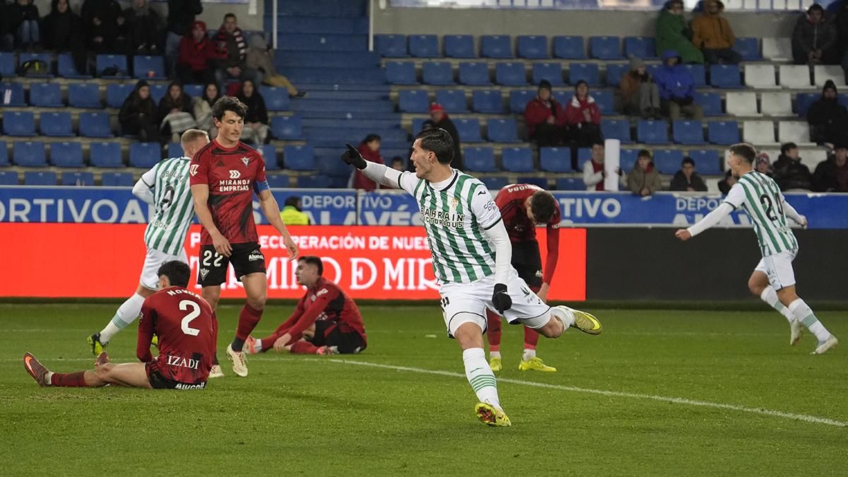 Las imágenes del CD Mirandés - Córdoba CF