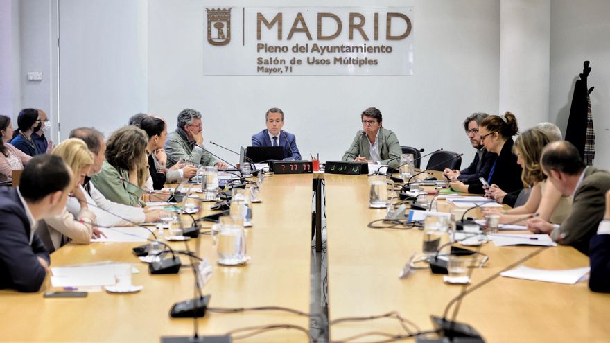El asesor en la Junta de Moncloa-Aravaca Francisco José Cruz Mata comparece ante la comisión de investigación sobre el supuesto espionaje a Isabel Díaz Ayuso.