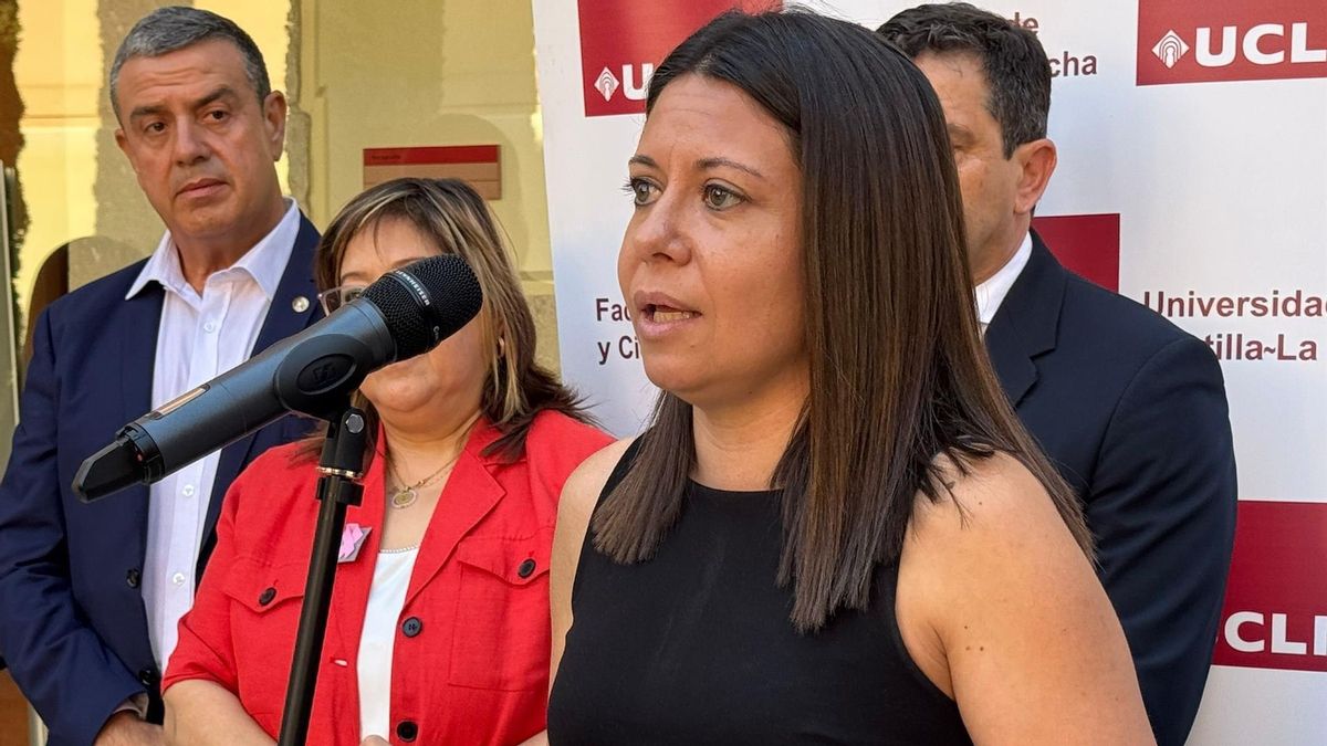 La consejera de Bienestar Social, Bárbara García Torijano, en Ciudad Real.