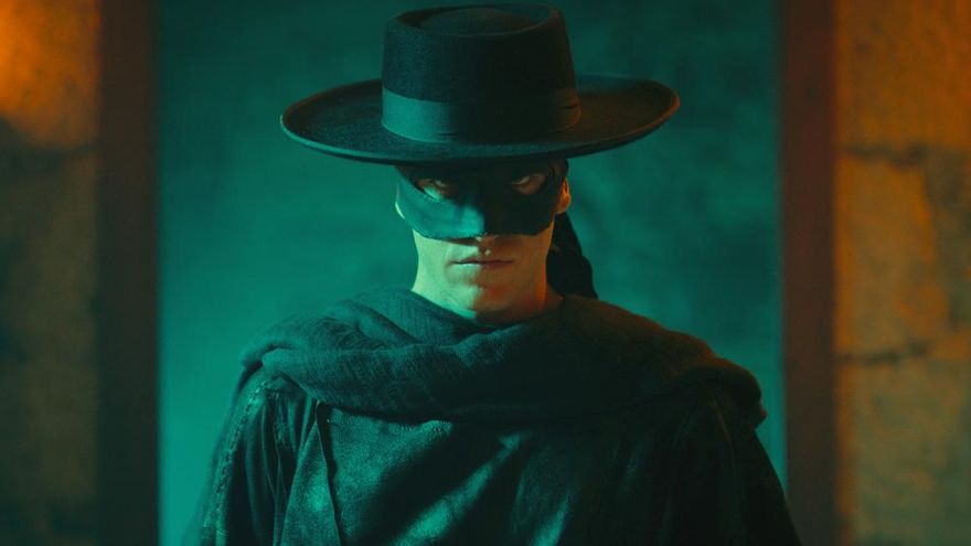 Amazon Prime Video rejuvenece al 'Zorro' en una serie que lleva a debate la sucesión del justiciero