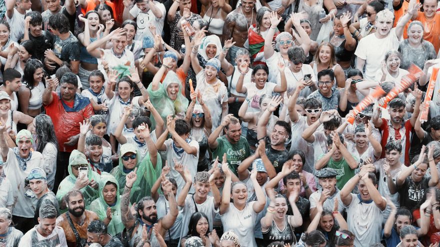 Txupinazo este agosto en el arranque de la Aste Nagusia de Bilbao.