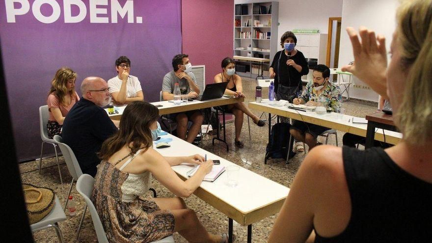 Reunión del Consejo Ciudadano Valenciano presidida por Pilar Lima.
