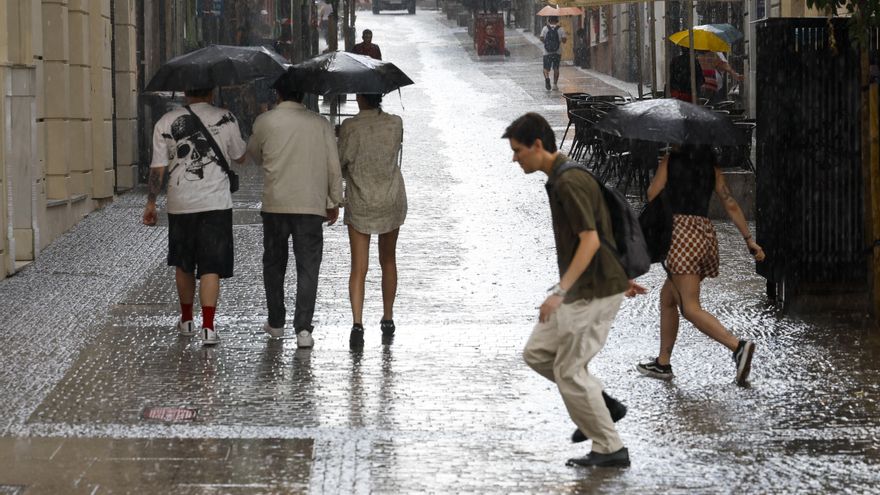 Previsión de lluvias, tormentas y granizo: la dana aún complicará el tiempo hoy en varias comunidades