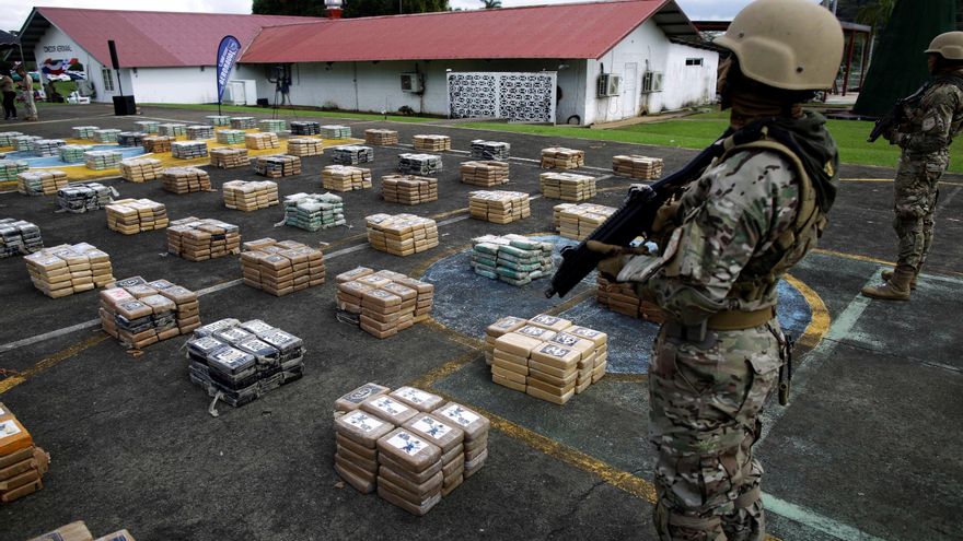 Incautan más de tres toneladas de cocaína en contenedores con destino a Europa