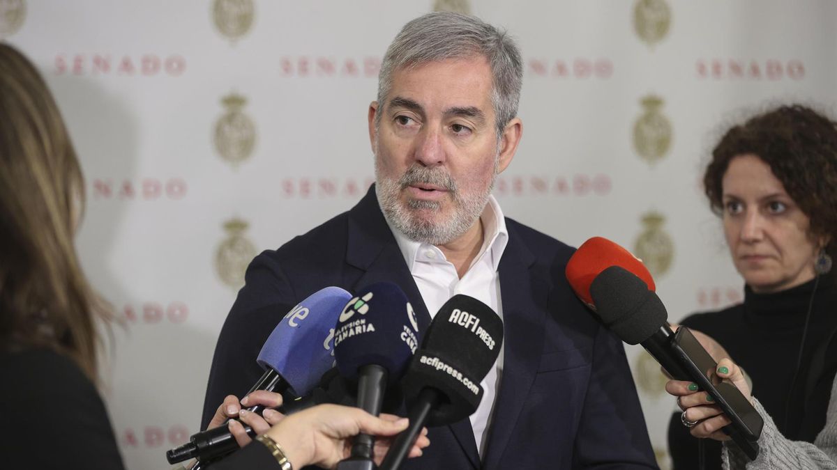 Clavijo amenaza con "activar" a la Fiscalía si las comunidades no acogen a los menores migrantes