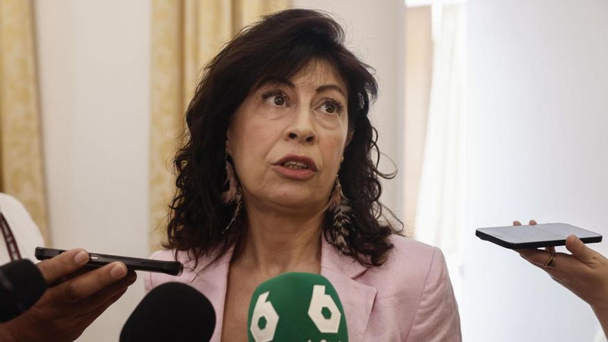 La ministra de Igualdad, Ana Redondo. EFE/ Sergio Perez