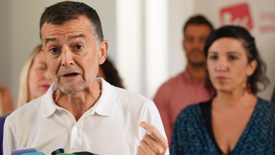 El coordinador general de IU, Antonio Maíllo.