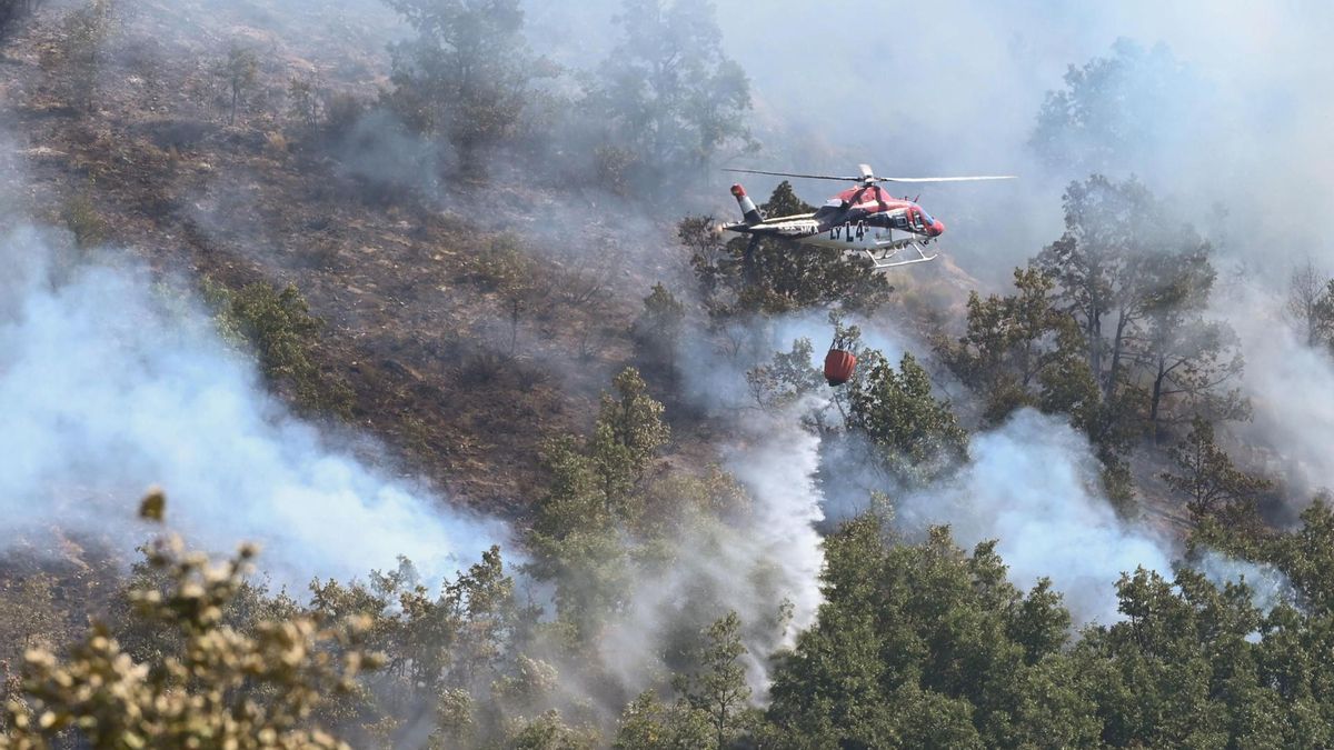 Castilla y León continúa con seis incendios graves, dos de ellos activos desde hace 19 días