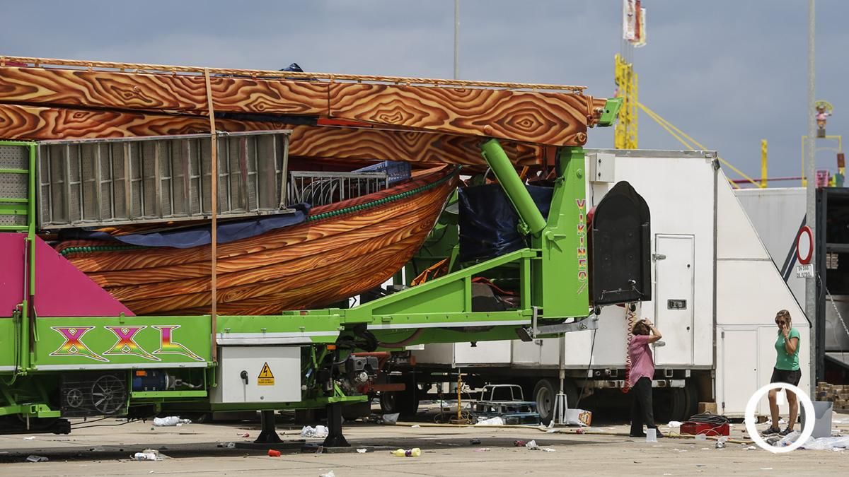 Desmontaje de la Feria