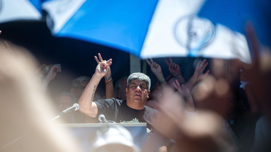 Pablo Moyano: "Les pedimos a los diputados que tengan dignidad y no traicionen a los trabajadores"