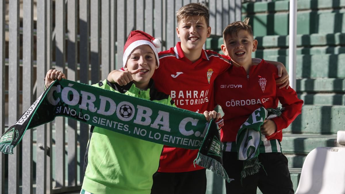 Grada Blanquiverde del Córdoba CF - SD Eibar