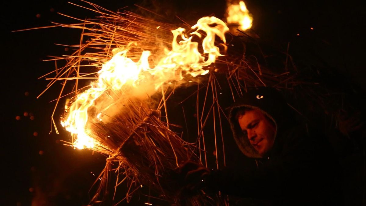 Imagen de archivo de las Fachizas en Burbia.