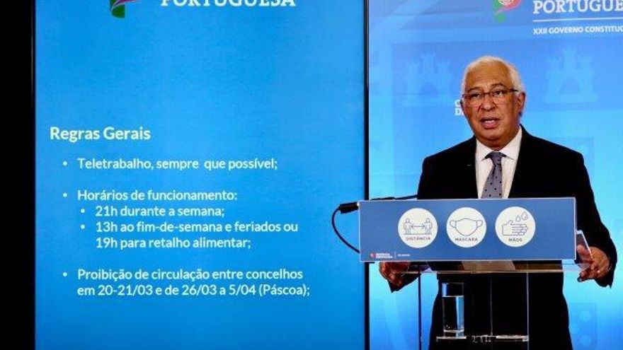 La frontera con Portugal seguirá cerrada hasta el lunes de Pascua, 5 de abril