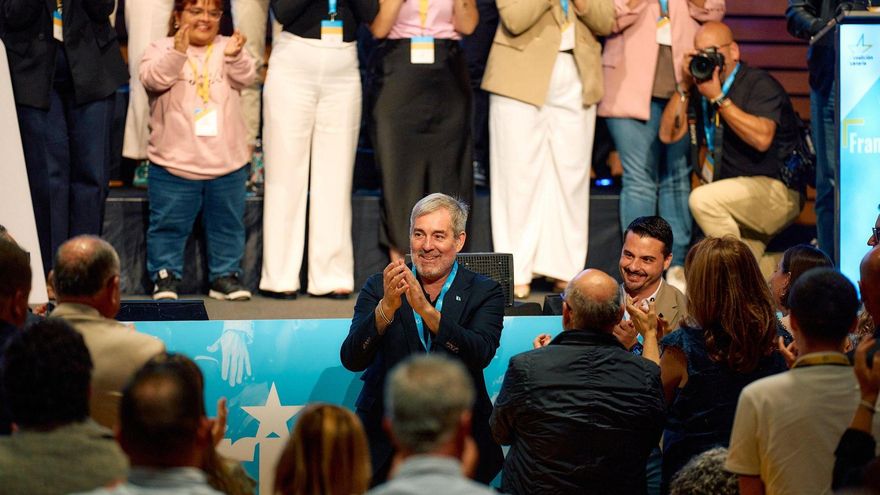 El secretario general de Coalición Canaria, Fernando Clavijo