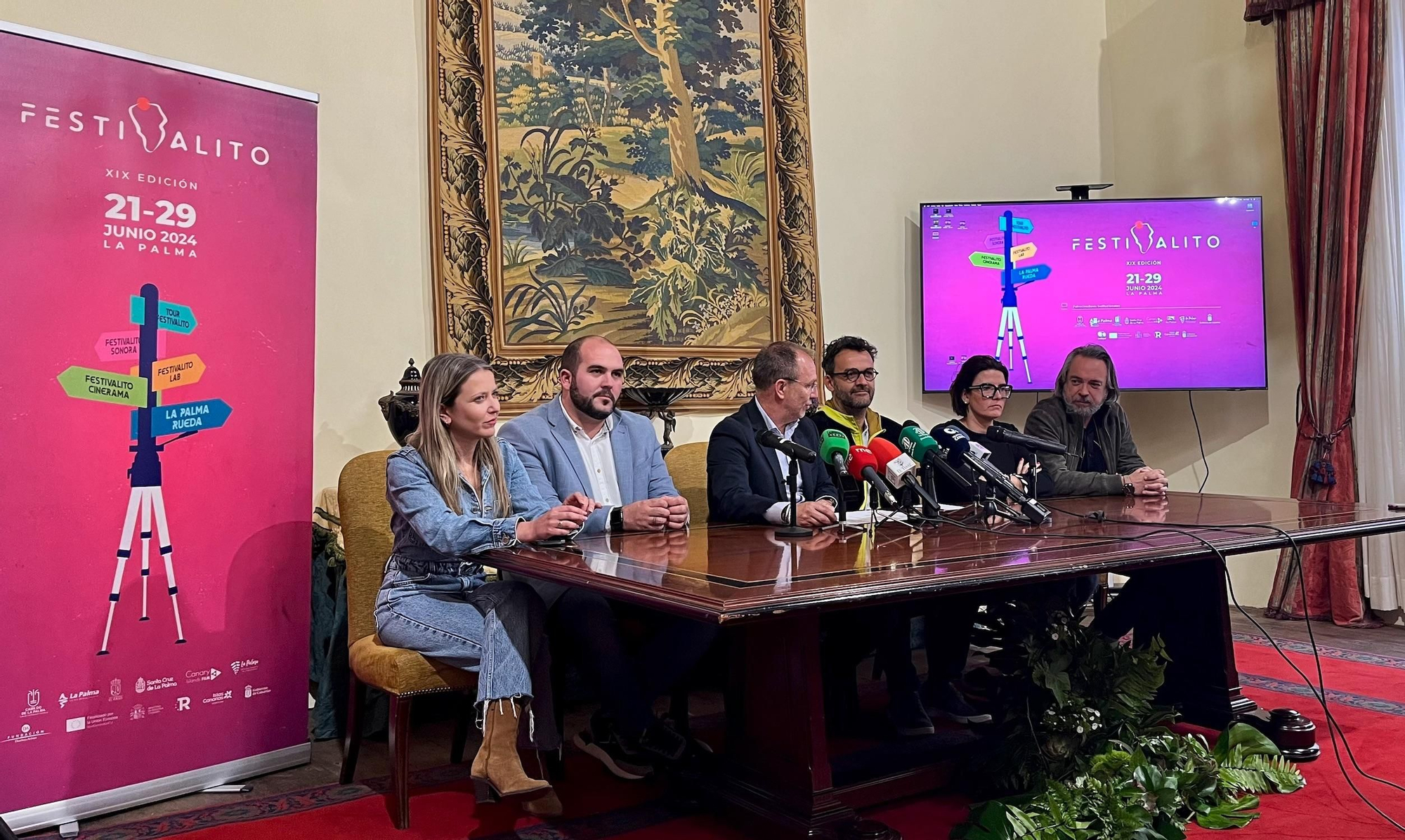 Presentación del XIX Festivalito de La Palma.