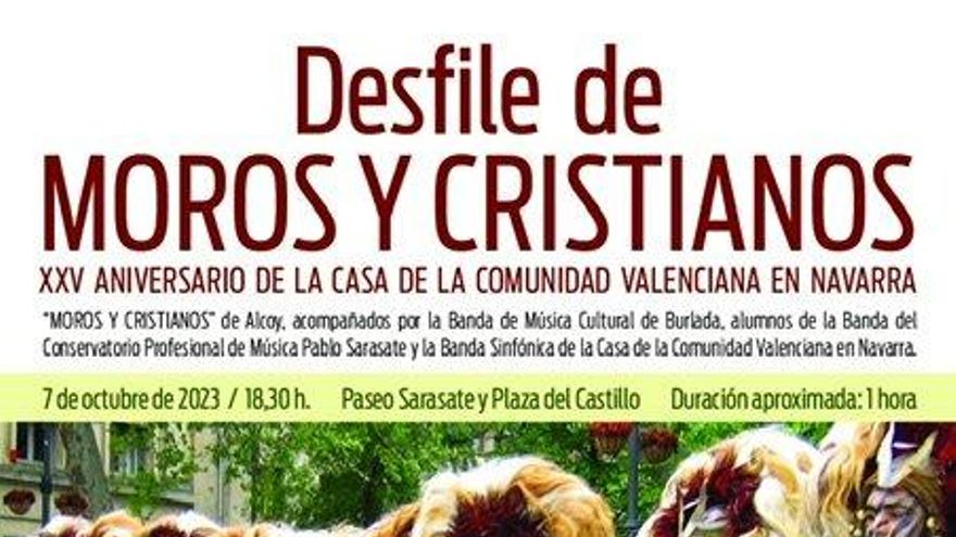 SOS Racismo rechaza el desfile de 'Moros y Cristianos' en Pamplona por tener "un trasfondo racista y colonial"