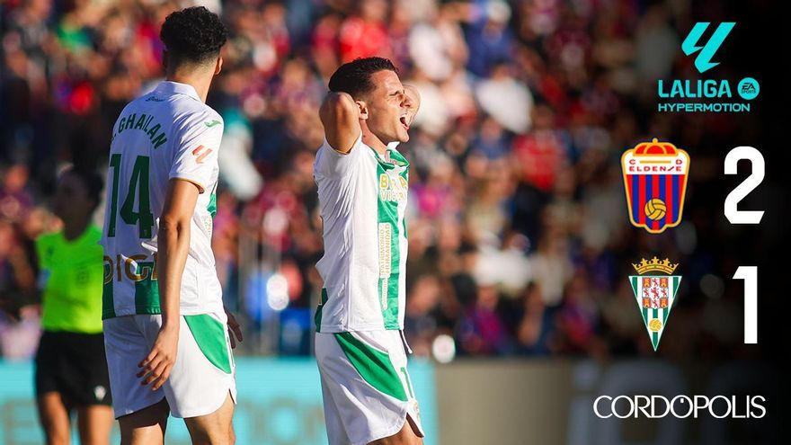 Marcador CD Eldense 2-1 Córdoba CF