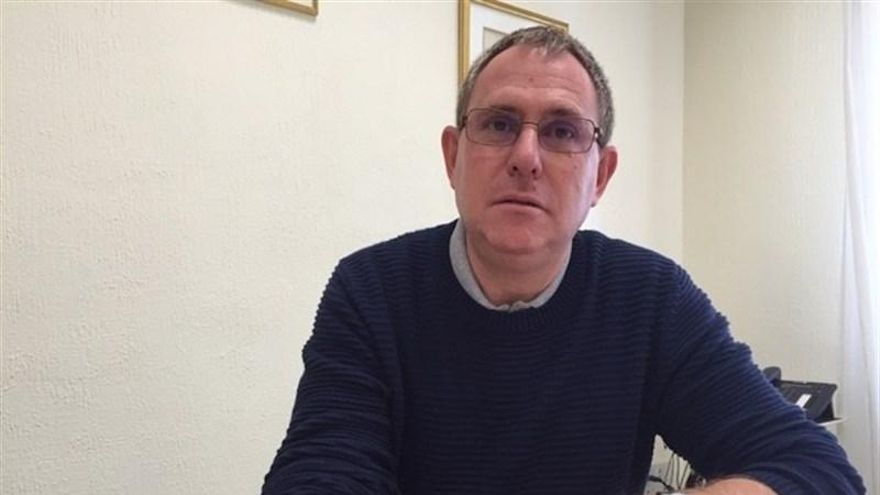 Fernando Sabaté, portavoz de Podemos en el Cabildo de Tenerife